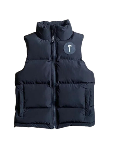 Trapstar Badge Gilet Irongate Black Jacket