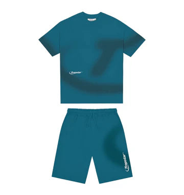 Trapstar London Hyperdrive Spray Short Set – Teal